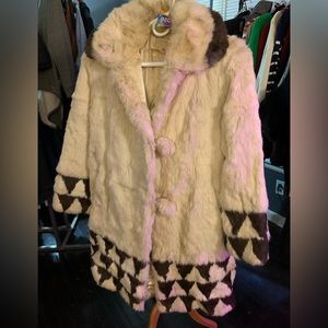 COPY - Vintage Genuine Rabbit Coat